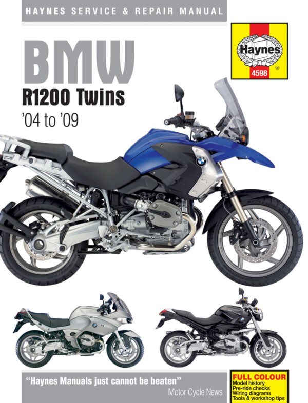 Haynes BMW reparasjonshåndbok for BMW R1200 Twins (04 - 06)