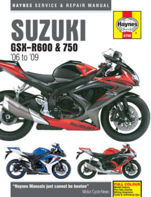 Haynes Suzuki reparasjonshåndbok for Suzuki GSX-R600 & 750 (06 - 09)