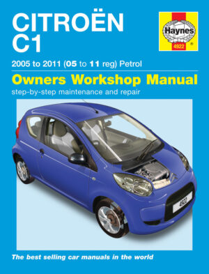 Haynes Citroen reparasjonshåndbok for Citroen C1 Petrol (05 - 11) 05 to 11