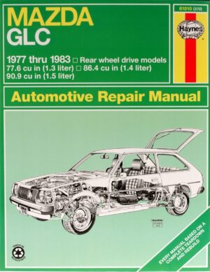 Haynes Mazda reparasjonshåndbok for Mazda GLC (RWD) ‘77 - ‘83