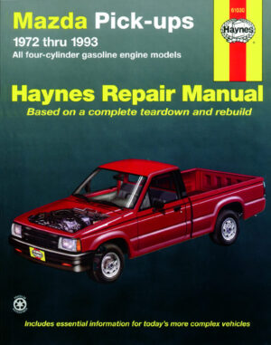 Haynes Mazda reparasjonshåndbok for Mazda Pick-ups ‘72 - ’93