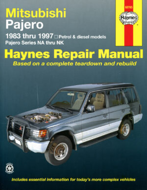 Haynes Mitsubishi reparasjonshåndbok for Mitsubishi Pajero (83 - 97)