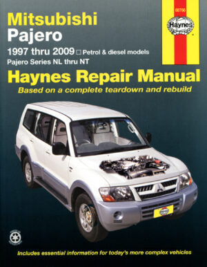 Haynes Mitsubishi reparasjonshåndbok for Mitsubishi Pajero (97 - 09)