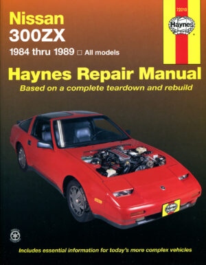 Haynes Nissan reparasjonshåndbok for Nissan 300ZX ‘84 - ‘89