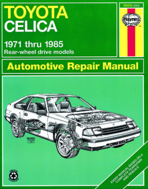 Haynes Toyota reparasjonshåndbok for Toyota Celica ‘71 - ‘85