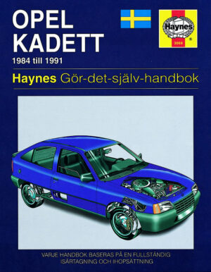 Haynes Opel reparasjonshåndbok for Opel Kadett (84 - 91)