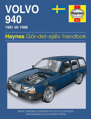 Haynes Volvo reparasjonshåndbok for Volvo 940 (91 - 98)