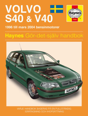 Haynes Volvo reparasjonshåndbok for Volvo S40 & V40 (96 - 04)