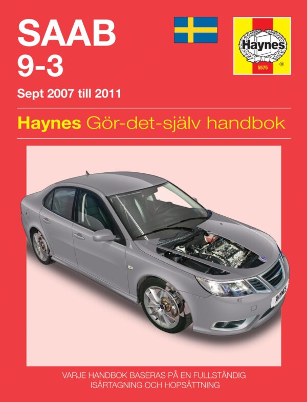 Haynes SAAB reparasjonshåndbok for Saab 9-3 (07 - 11)