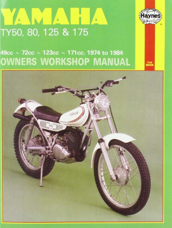 Haynes Yamaha reparasjonshåndbok for Yamaha TY50