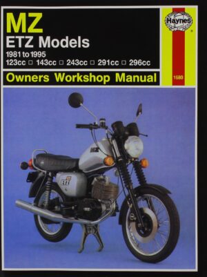 Haynes MZ reparasjonshåndbok for MZ ETZ Models (81 - 95)