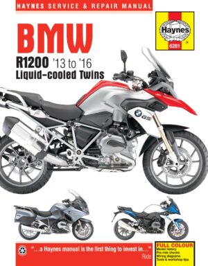 Haynes BMW reparasjonshåndbok for BMW R1200 dohc liquid-cooled Twins ('13 to '16)