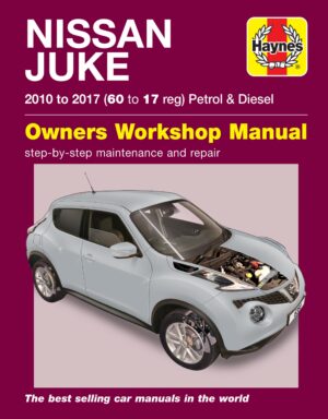 Haynes Nissan reparasjonshåndbok for Nissan Juke (10 - 17)