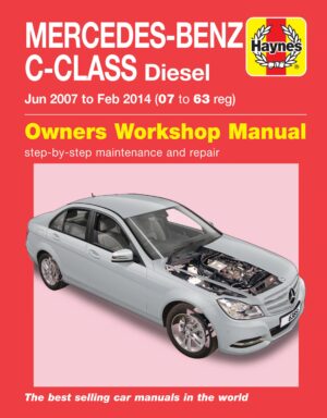 Haynes Mercedes-Benz reparasjonshåndbok for Mercedes-Benz C-Class Diesel (Jun 07 - Feb 14)