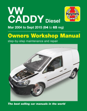 Haynes Volkswagen reparasjonshåndbok for VW Caddy Diesel (Mar 04-Sept 15)