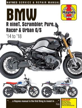 Haynes BMW reparasjonshåndbok for BMW R nineT (2014 - 2018)