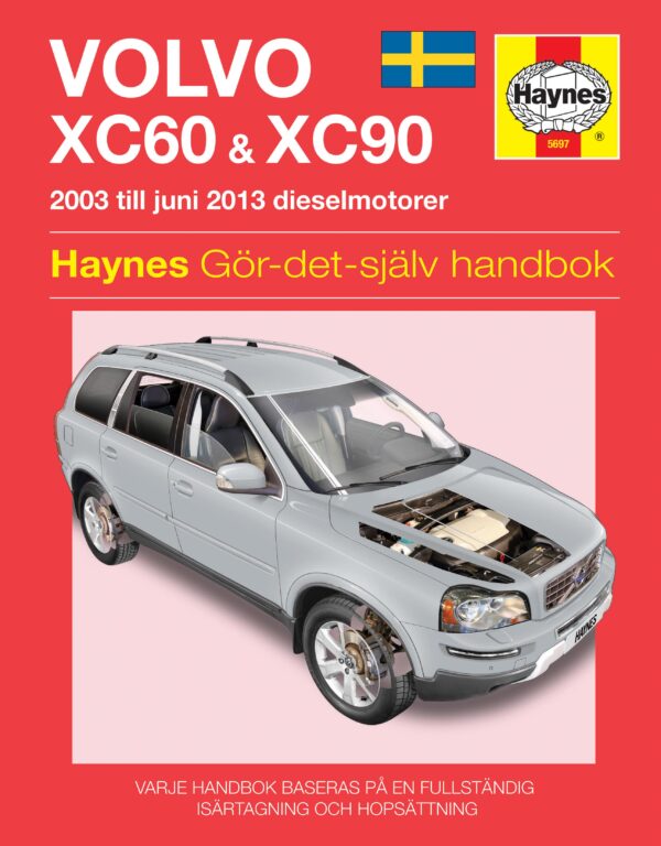 Haynes Volvo reparasjonshåndbok for Volvo XC60 & XC90 (03 - 12)