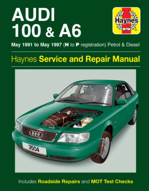 Haynes Audi reparasjonshåndbok for Audi 100 & A6 Petrol & Diesel (May 91 - May 97) H to P