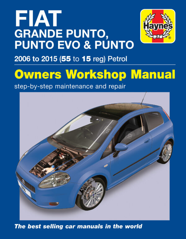 Haynes Fiat reparasjonshåndbok for Fiat Grande Punto