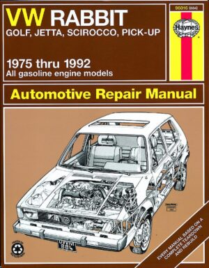 Haynes Volkswagen reparasjonshåndbok for VW Rabbit