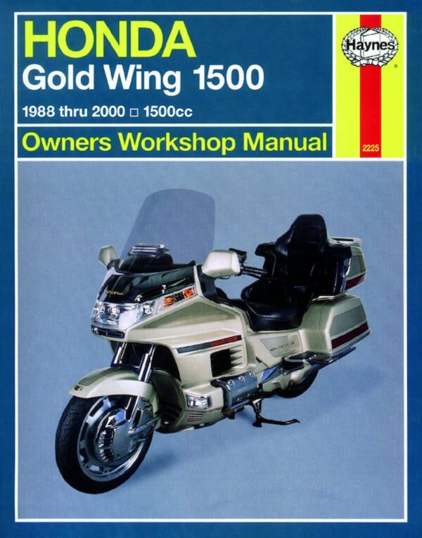 Haynes Honda reparasjonshåndbok 2225 for Honda Gold Wing 1500 Forside