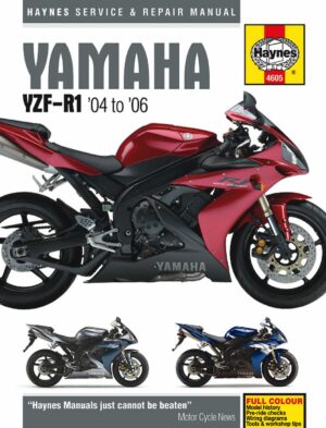 Haynes Yamaha reparasjonshåndbok for Yamaha YZF-R1