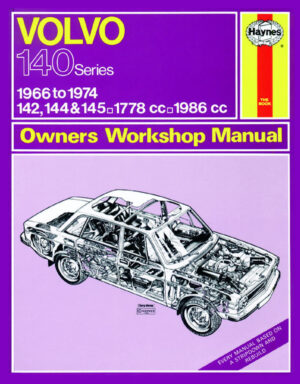 Haynes Volvo reparasjonshåndbok for Volvo 142