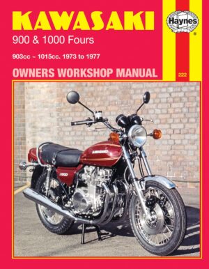 Haynes Kawasaki reparasjonshåndbok for Kawasaki 900 & 1000 Fours (73-77) Haynes Repair Manual