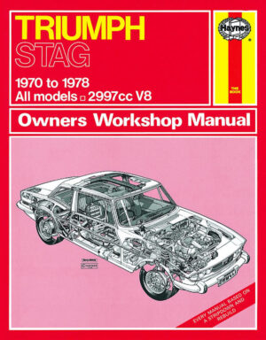 Haynes TRIUMPH reparasjonshåndbok for Triumph Stag (70 - 78) up to T classic reprint