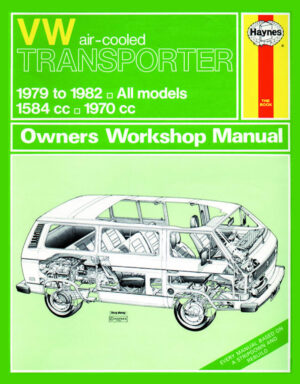 Haynes Volkswagen reparasjonshåndbok for VW Transporter (air-cooled) Petrol (79 - 82) up to Y classic reprint