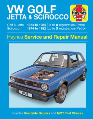 Haynes Volkswagen reparasjonshåndbok for VW Golf