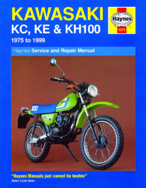 Haynes Kawasaki reparasjonshåndbok for Kawasaki KC, KE and KH100 (75 - 99)