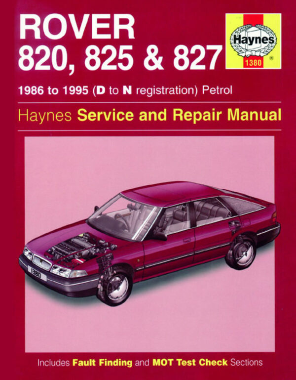 Haynes Rover reparasjonshåndbok for Rover 820