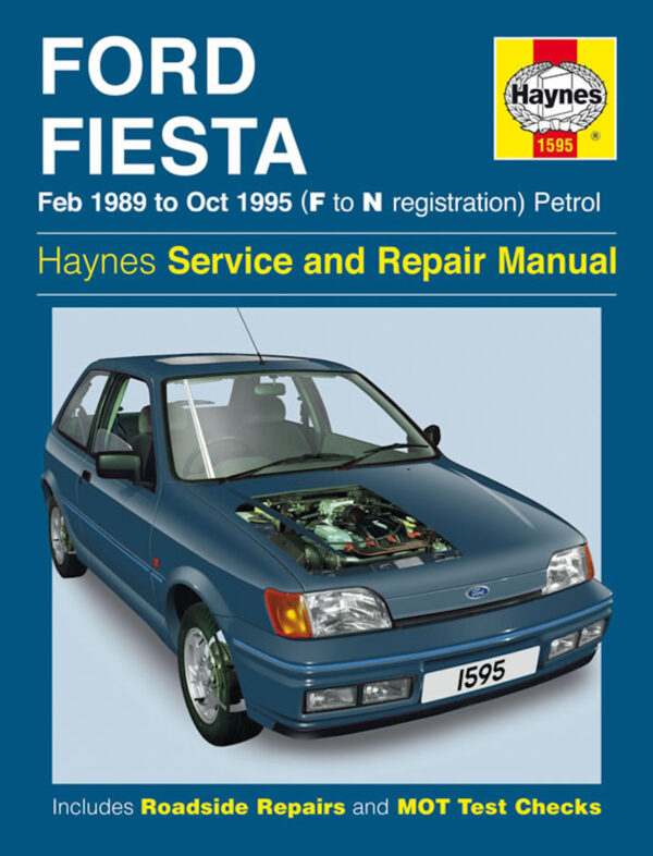 Haynes Ford reparasjonshåndbok for Ford Fiesta Petrol (Feb 89 - Oct 95) F to N