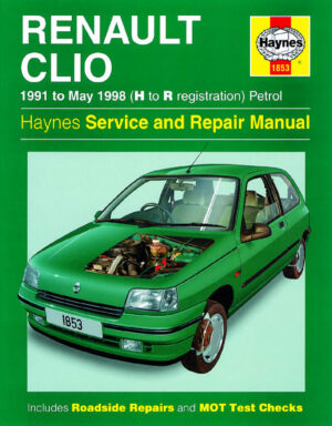 Haynes Renault reparasjonshåndbok for Renault Clio Petrol (91 - May 98) H to R