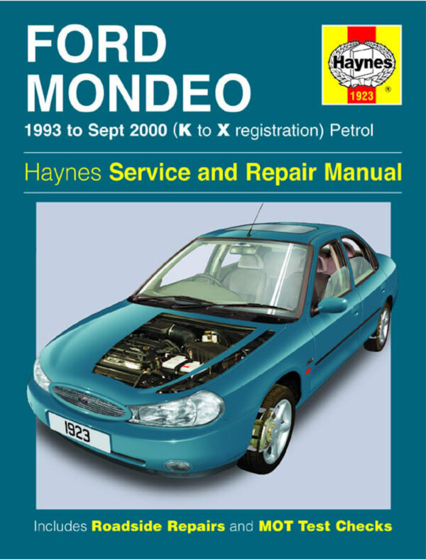 Haynes Ford reparasjonshåndbok for Ford Mondeo Petrol (93 - Sept 00) K to X