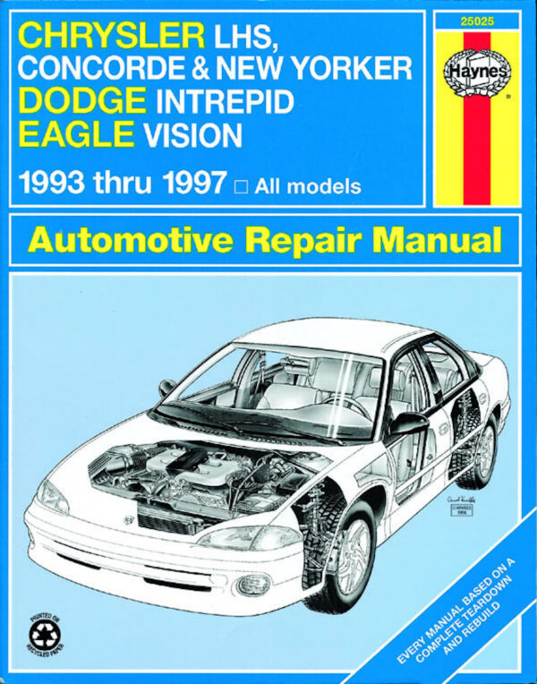 Haynes Chrysler reparasjonshåndbok for Chrysler LH Series ‘93 - ‘97