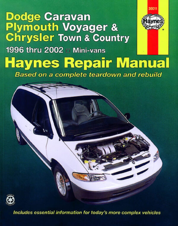 Haynes Dodge reparasjonshåndbok for Dodge & Plymouth Mini Vans ‘96 - ‘02