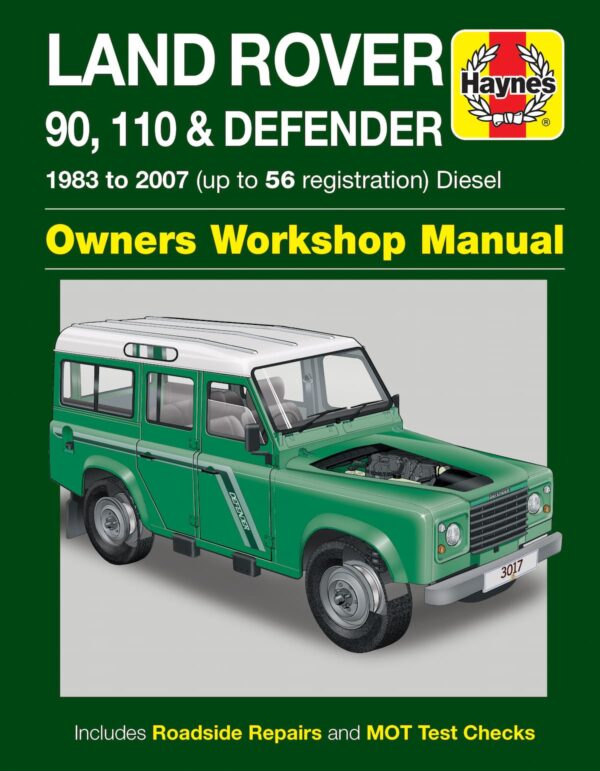 Haynes Land Rover reparasjonshåndbok for Land Rover 90