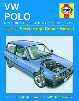 Haynes Volkswagen reparasjonshåndbok for VW Polo Petrol (Nov 90 - Aug 94) H to L