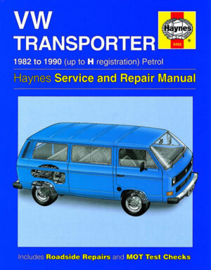 Haynes Volkswagen reparasjonshåndbok for VW Transporter (water-cooled) Petrol (82 - 90) up to H