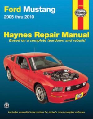 Haynes Ford reparasjonshåndbok for Ford Mustang ‘05 - ‘10