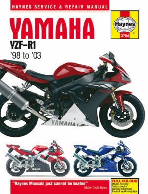 Haynes Yamaha reparasjonshåndbok for Yamaha YZF-R1 (98 - 03)