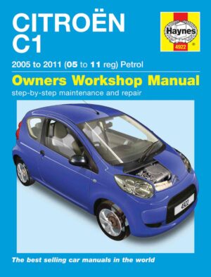 Haynes Citroen reparasjonshåndbok for Citroen C1 Petrol (05 - 11) 05 to 11