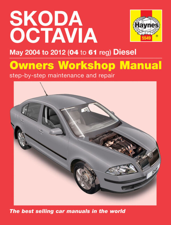 Haynes Skoda reparasjonshåndbok for Skoda Octavia Diesel (May 04 - 12) 04 to 61