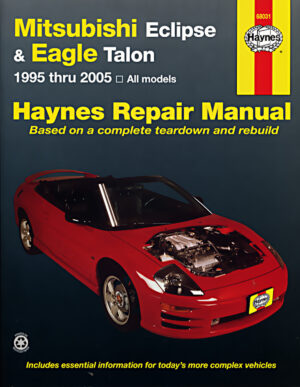 Haynes Mitsubishi reparasjonshåndbok for Mitsubishi Eclipse & Eagle Talon