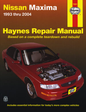 Haynes Nissan reparasjonshåndbok for Nissan Maxima ‘93 - ‘08