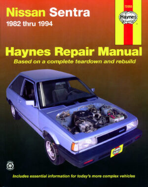 Haynes Nissan reparasjonshåndbok for Nissan Sentra ‘82 - ‘94