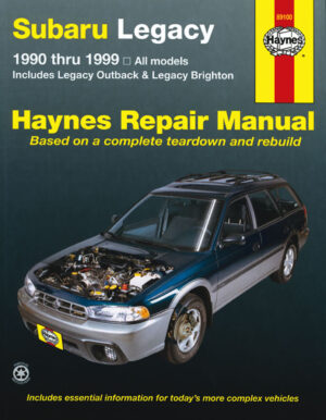 Haynes Subaru reparasjonshåndbok for Subaru Legacy ‘90 - ‘99