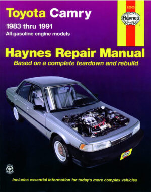 Haynes Toyota reparasjonshåndbok for Toyota Camry ‘83 - ‘91